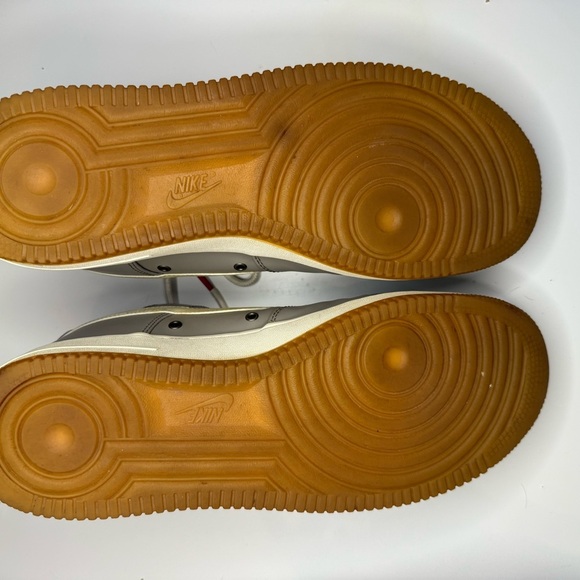 Nike Air Force 1 Low '07 LV8 Light Taupe with Buffalo Check Size Mens 12 - Picture 8 of 10